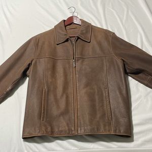 Roundtree & York leather jacket